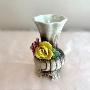 Original Vintage Capodimonte 4 inch vase.